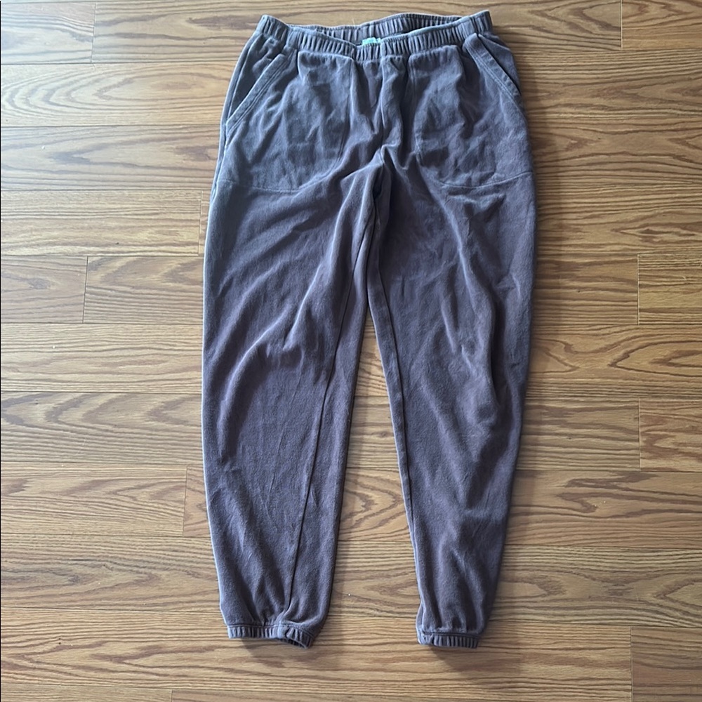 Brown joggers